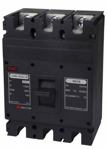 Выключатель в литом корпусе YCM8HU 320S 3P 320A 10kA | код NE010083 | CNC Выключатель в литом корпусе YCM8HU 320S 3P 320A 10kA | код NE010083 | CNC