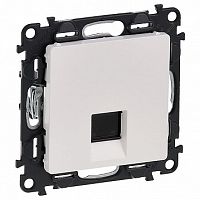 Розетка компьютерная 1xRJ45 Cat.5 VALENA LIFE, белый | код. 753440 | Legrand