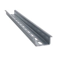 DIN-рейка оцинкованная-15,0х1,0мм-(225 мм)-КЭАЗ | код 350575 | КЭАЗ