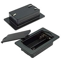 Батарейный отсек RUICHI AA*2 75*44*18 мм, закрытый | код 103258 | Ruichi