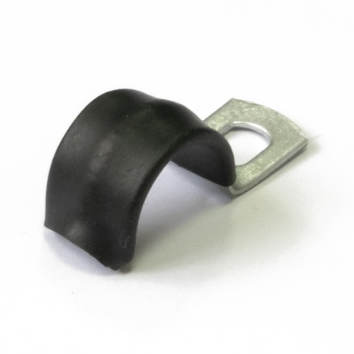 Скоба металлическая однолапковая с полимерным покрытием СМО-П d12-13 мм (100шт/1000шт уп/кор) Промрукав | код PR08.12349 | ПРОМРУКАВ Скоба металлическая однолапковая с полимерным покрытием СМО-П d12-13 мм (100шт/1000шт уп/кор) Промрукав | код PR08.12349 | ПРОМРУКАВ