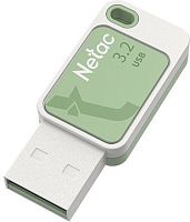 Флеш Диск Netac 128GB UA31 NT03UA31N-128G-32GN USB3.2 зеленый | код 1913258 | NETAC
