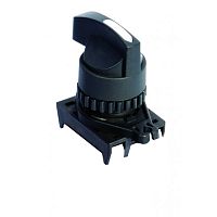 Головка переключателя S2SR-S8W, с длиной ручкой указатель белый, 3-х позиционный 90 с фиксацией, монтажное отверстие 22/25мм | код A8026-A5550001834 | РЕЛЕ И АВТОМАТИКА