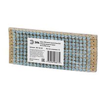 Шина NO-122-28 PEN земля-ноль 8х12мм 22/2 латунная крепеж по краям | код Б0047243 | ЭРА