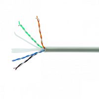 Кабель Cablexpert, UTP6, 4 пары, 0.57 мм, медь, однож., 305 м, Fluke Test, серый | код UPC-6004-SO | Cablexpert