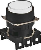 Головка кнопки S16PR-E1W, выступающая белая ?18мм с самовозвратом, монтажное отверстие ?16мм | код A8026-A5550012250 | РЕЛЕ И АВТОМАТИКА