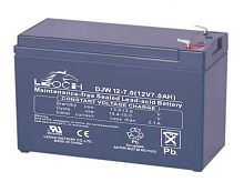 LEOCH DJW 12-7,0 Аккумуляторная батарея, напряжение: 12В, ёмкость: 7,0Ач, клеммы типа: F2, Размеры ВШГ: 93,5x65x151мм, вес: 2,06кг. Срок службы: 8 лет. | код DJW12-7.0 | LEOCH