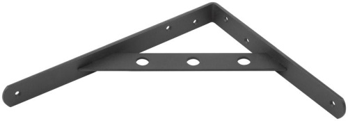 Уголок-кронштейн усиленный 250х200мм черн. КУРС 66106 фото 4