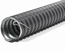 Металлорукав в ПВХ изоляции РЗ-ЦП нг-LS 20 (50 м) с протяжкой | код zeta44116 | ЗЭТАРУС