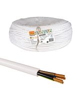 Провод ПВСмб 4х4 (бухта 100м) белый Народный ТРТС | код SQ0118-0937 | РЭМЗ ТМ