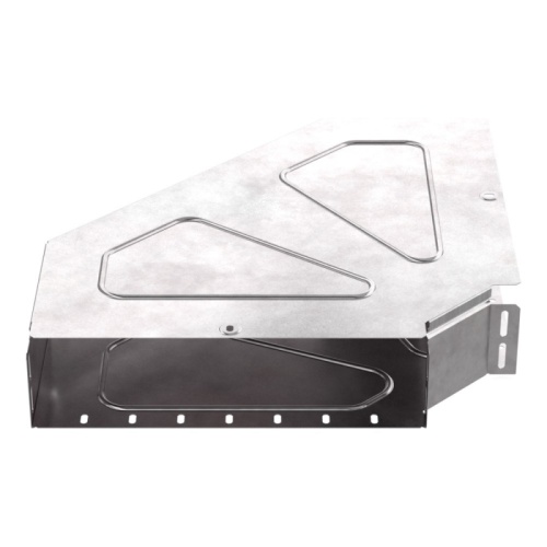 Угол горизонтальный 90 градусов с крышкой Стандарт 400х100 Промрукав | код PR16.0624 | ПРОМРУКАВ Угол горизонтальный 90 градусов с крышкой Стандарт 400х100 Промрукав | код PR16.0624 | ПРОМРУКАВ