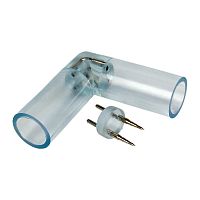 L - коннектор для двухжильного дюралайта ?13мм (цена за 1 шт.) | код 124-311 | NEON-NIGHT