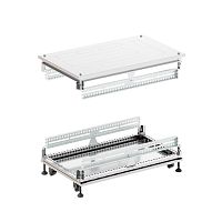 Крыша основание преперфорированные IT-CQE 800x1200, RAL7035 | код RGIT812F | DKC