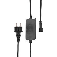 Контроллер с радиопультом для уличных гирлянд Сеть и Твинкл, черный NEON-NIGHT | код 217-204 | NEON-NIGHT