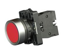 Кнопка в пластиковом корпусе красная IP65 | код BV1-CA42 | ELVERT