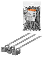 Крепеж ремешковый 7,6х165 серый (100шт) TDM | код SQ0516-0302 | TDM