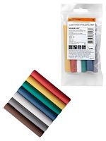 Набор трубок термоусаживаемых, клеевых ТТкНГ(3:1) Полицвет 9,5/3,0 TDM | код SQ0548-2207 | TDM