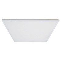 Светильник светодиодный ДВО-40w 595х595х28 6500К 3500Лм c блоком аварийного питания 1.5ч матовый с равномерной засветкой IP40 | код 48295 | Feron