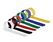 Набор хомутов-липучек НХЛ 16х210 мм 6 цветов по 2 штуки (12 шт) TDM | код SQ0515-0761 | TDM