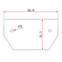 Заглушка торцевая для алюминиевого профиля 2шт TR-1PTR-RMP-EC | код Б0058752 | ЭРА