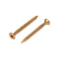 Саморез универсальный KRANZ 3х30, желтый цинк, упаковка поставщика ( 16 000 шт. ) | код 1111-0330-1 | KRANZ