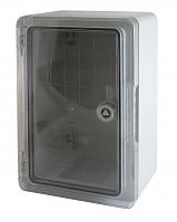Бокс пластиковый ЩМП-0-4, прозр., крышка ABS, IP65, -45 до +75 С, навесной, (400x300x220) TDM | код SQ0933-0204 | TDM