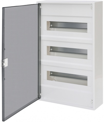 Щит наружн. распределительный ACT 36 PT (36+6, 3ряд., прозр.дв., наружн.исп.) | код 001100242 | ETI