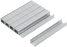 Скобы для степлера закаленные 11.3 мм х 0.7 мм, (узкие тип 53) 8 мм, 1000 шт | код 31372М | MOS