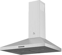 Вытяжка каминная Lex BRIZ 600 нержавеющая сталь управление: кнопочное (1 мотор) | код 1920317 | LEX