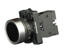 Кнопка в пластиковом корпусе черная IP65 | код BV1-CA25 | ELVERT