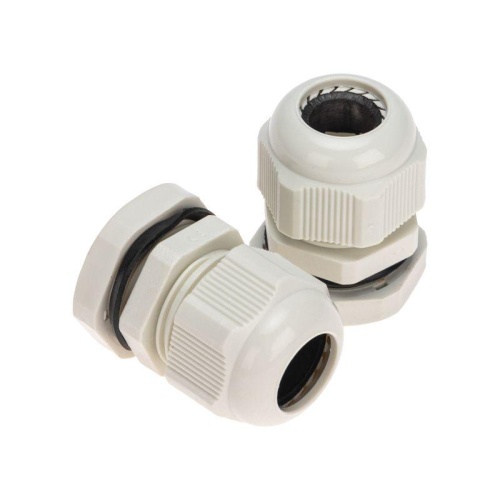 Ввод кабельный PG-16 (10-14мм) сер. комплект (уп.2шт) | код 07-8016-A2 | Rexant Ввод кабельный PG-16 (10-14мм) сер. комплект (уп.2шт) | код 07-8016-A2 | Rexant