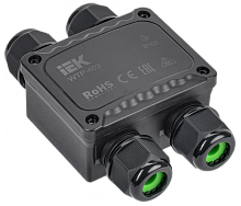 Коробка распред. герметичная WTP-403 4 ввода IP68 IEK | код UWB10-H-450-41-04-68 | IEK