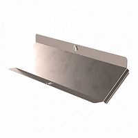 Крышка угла вертикального внутреннего 45 градусов Стандарт INOX (AISI 409) 500 Промрукав | код PR16.3341 | ПРОМРУКАВ