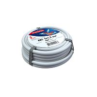 Провод соединительный ПВС 3x1,5 мм кв, белый, длина 5 метров, ГОСТ 7399-97 REXANT | код 01-8046-5 | REXANT