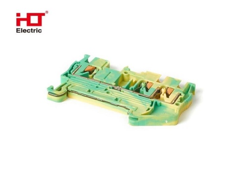 Зажим пружинный с нажимной кнопкой PT-4мм2 РЕN двойной 32A HLT | код 081-25-029 | HLT Зажим пружинный с нажимной кнопкой PT-4мм2 РЕN двойной 32A HLT | код 081-25-029 | HLT