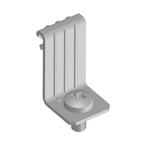 Зажим балочный вертикальный 1-5 мм с отгибом и винтом М6х10 Промрукав | код PR08.5863 | ПРОМРУКАВ Зажим балочный вертикальный 1-5 мм с отгибом и винтом М6х10 Промрукав | код PR08.5863 | ПРОМРУКАВ