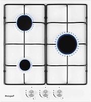 Газовая варочная поверхность Weissgauff HG 430 WEH белый | код 1929892 | WEISSGAUFF