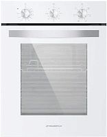 Духовой шкаф Электрический Maunfeld EOEC516W белый/серебристый | код 1398153 | MAUNFELD