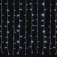 Электрогирлянда уличная ЗОЛОТАЯ СКАЗКА Занавес , 480 LED 3,8х2,4 м, холодный белый, контроллер | код 591302 | ЗОЛОТАЯ СКАЗКА