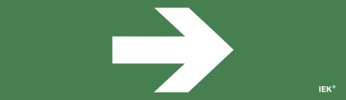 Этикетка самокл. 310х90мм Направляющая стрелка IEK | код LPC10-1-31-09-STR | IEK Этикетка самокл. 310х90мм Направляющая стрелка IEK | код LPC10-1-31-09-STR | IEK