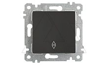 Rita - Переключатель , пруж. зажимы, черный мат | код 2200-403-0184 | Mutlusan