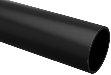 Труба гладкая жесткая ПВХ D=16мм черная 3м (111м/компл) IEK | код CTR10-016-K02-111 | IEK