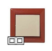 Рамка 2-м Valena горизонт. терра | код. 770012 | Legrand