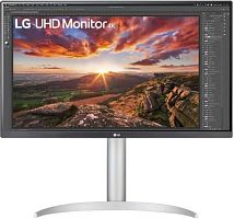 Монитор LG 27 UltraFine 27UP850N-W белый IPS LED 16:9 HDMI M/M матовая HAS Piv 400cd 178гр/178гр 3840x2160 60Hz DP 4K USB 5.9кг | код 1903293 | LG