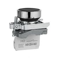 Кнопка OptiSignal D22 C4-P-210 черная металл 1НО XB4BA21 | код 332166 | КЭАЗ