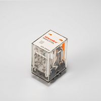 Реле, 4CO, 12VDC, 3A, LED | код RKM4CO012L | Shenler