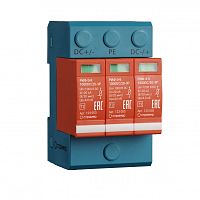 Устройство защиты от импульсных перенапряжений для систем постоянного тока РИФ-Э-II 1000DC/20-3P УЗИП | код 123003 | Стример