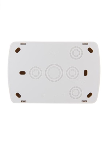 DEMET Розетка двойная без заземления закрытый корпус наружная белая | код 711-0200-128 | Lezard DEMET Розетка двойная без заземления закрытый корпус наружная белая | код 711-0200-128 | Lezard