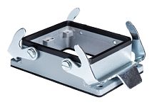 Открытое основание разъема REVOS, Size 32, с уплотнителем, с двумя защелками, материал корпуса: алюминиевый сплав | код 70.320.3228.0 | Wieland