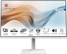 Монитор MSI 27 Modern MD272QPW белый IPS LED 16:9 HDMI M/M матовая HAS Piv 250cd 178гр/178гр 2560x1440 75Hz DP 2K USB 5.85кг | код 1916142 | MSI